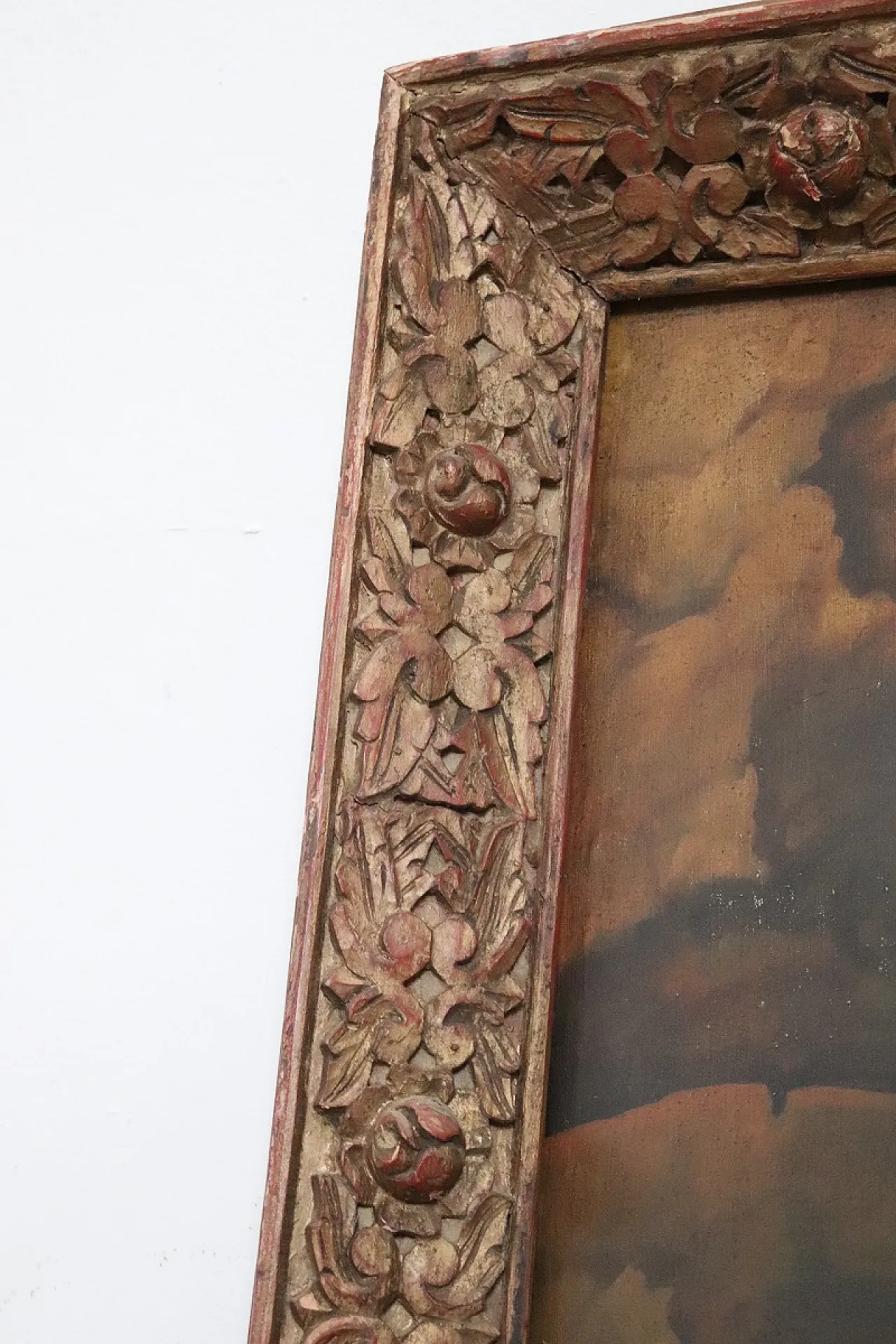 Large oil painting on canvas, mythological scene, 1900s 12