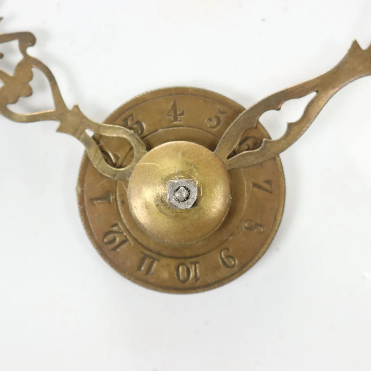 Orologio a pendolo morbier, fine '800 6