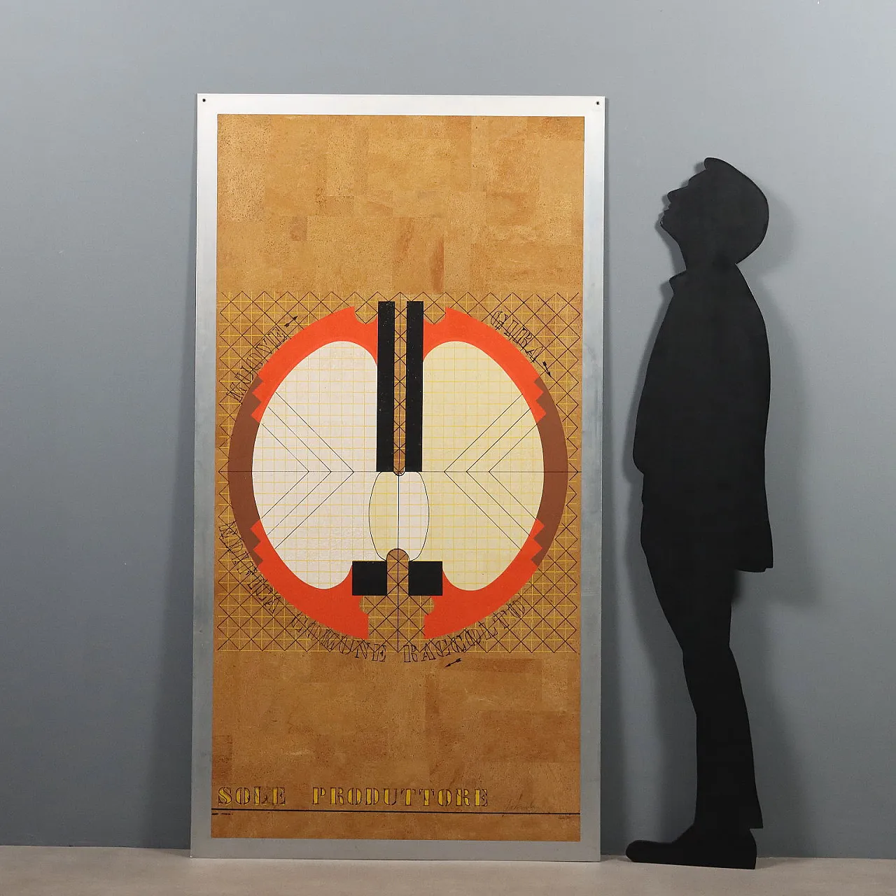 Giò Pomodoro, serigrafia, applicata su lastra metallica, '900 2