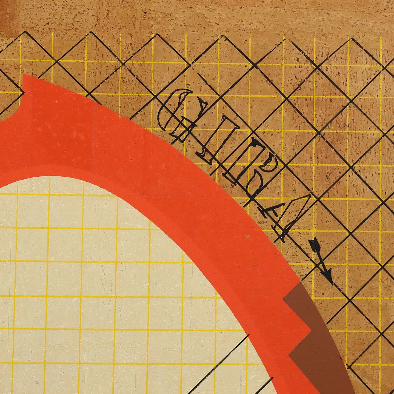 Giò Pomodoro, serigrafia, applicata su lastra metallica, '900 4