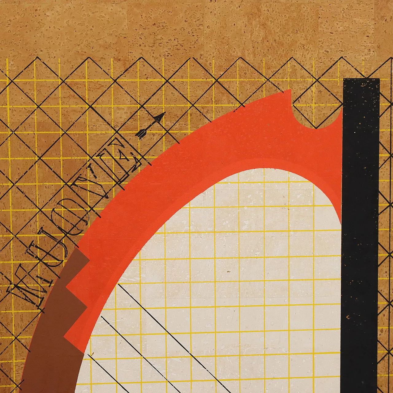 Giò Pomodoro, serigrafia, applicata su lastra metallica, '900 5