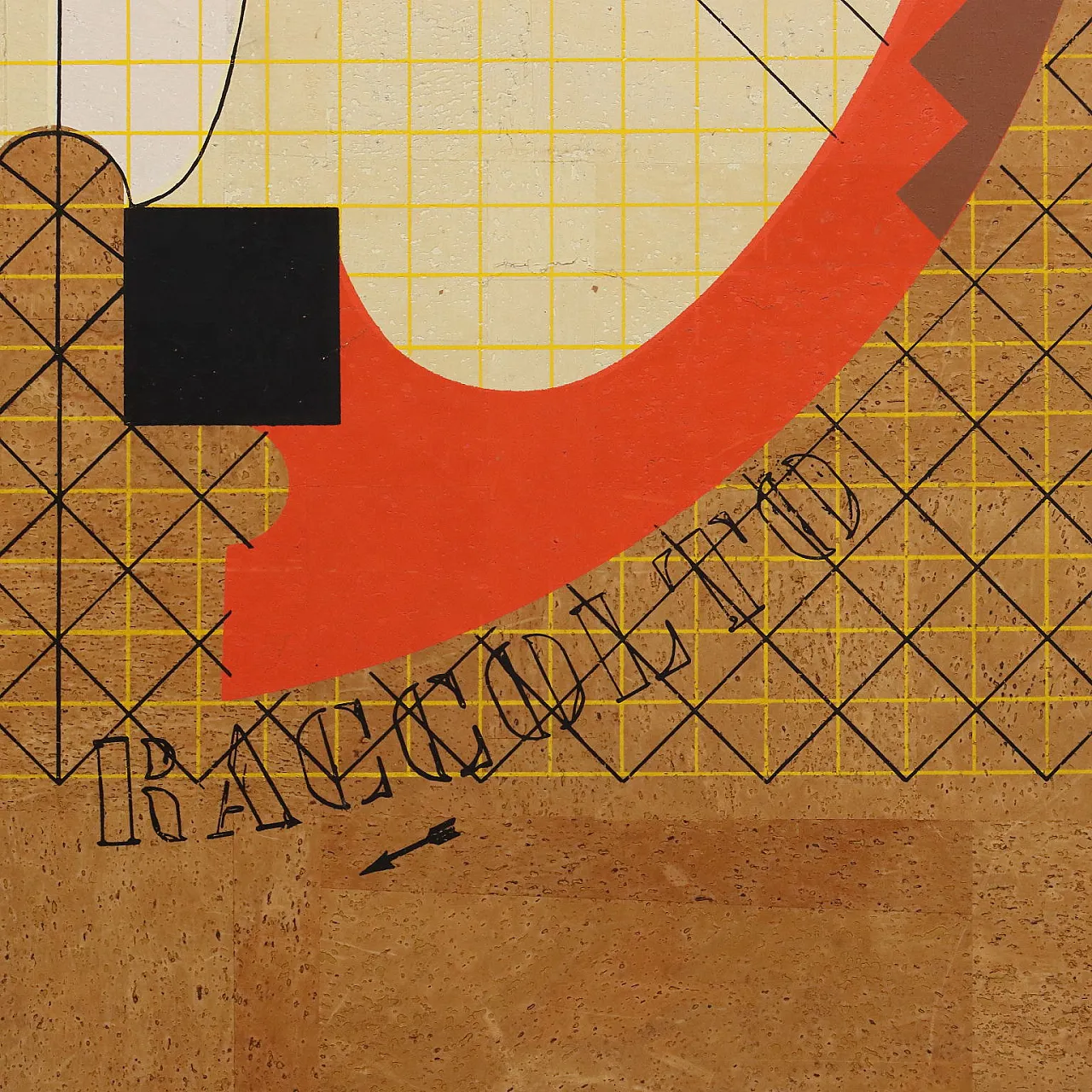 Giò Pomodoro, serigrafia, applicata su lastra metallica, '900 7