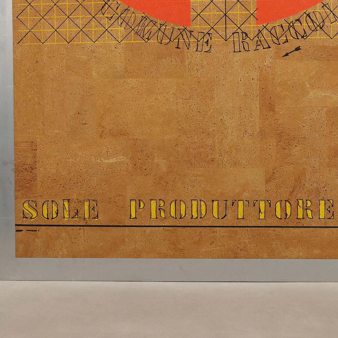 Giò Pomodoro, serigrafia, applicata su lastra metallica, '900 8