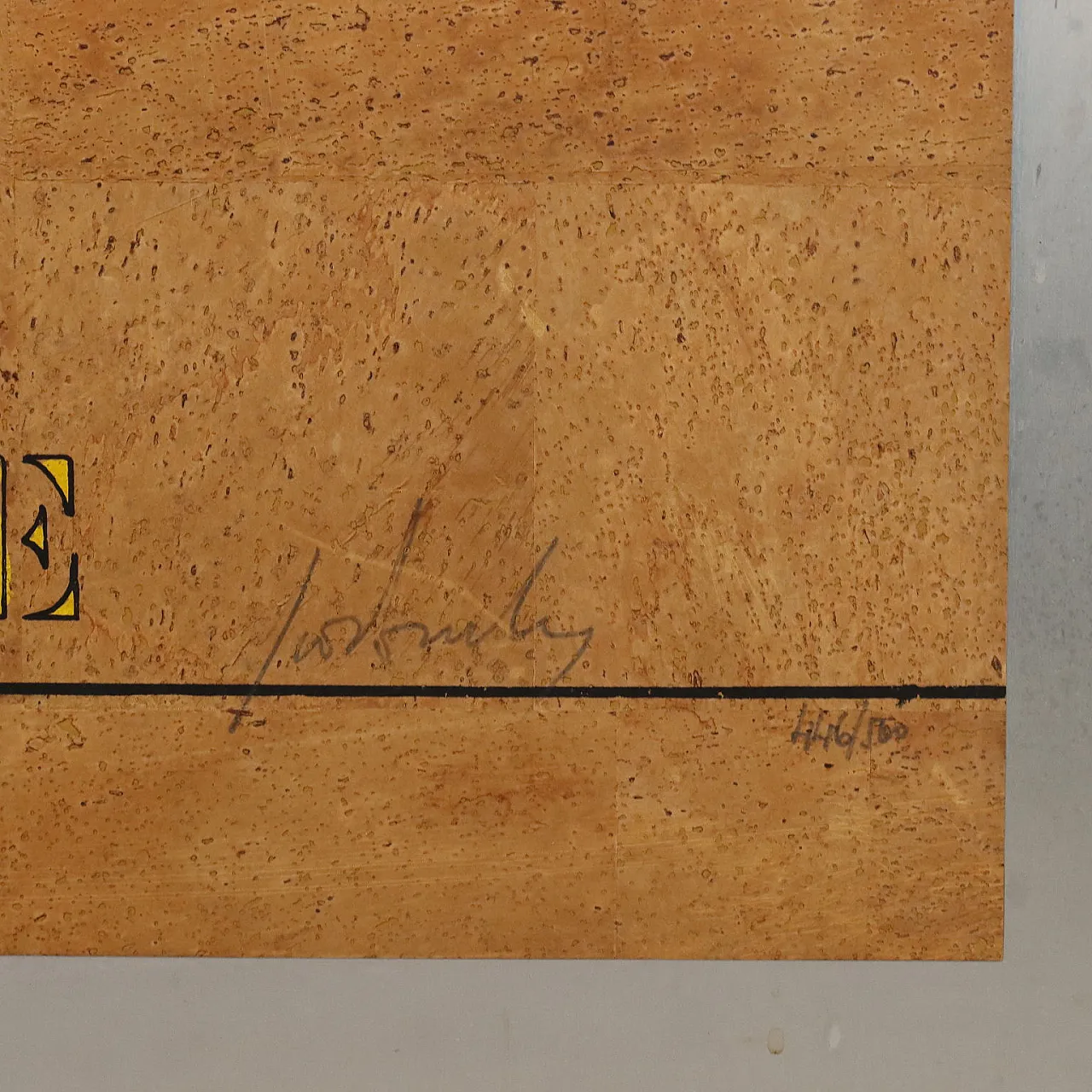 Giò Pomodoro, serigrafia, applicata su lastra metallica, '900 9