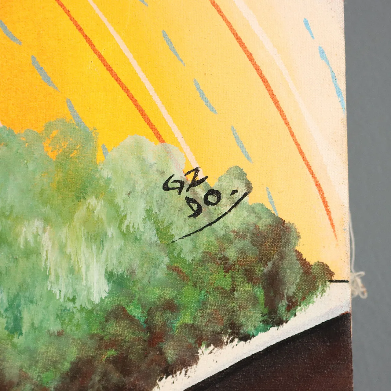 Dipinto olio su tela, '900 9