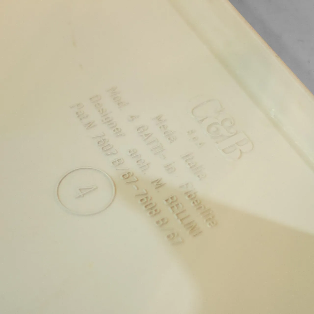 Tavolini Quattro Gatti di Mario Bellini per C&B Italia, anni '60 6