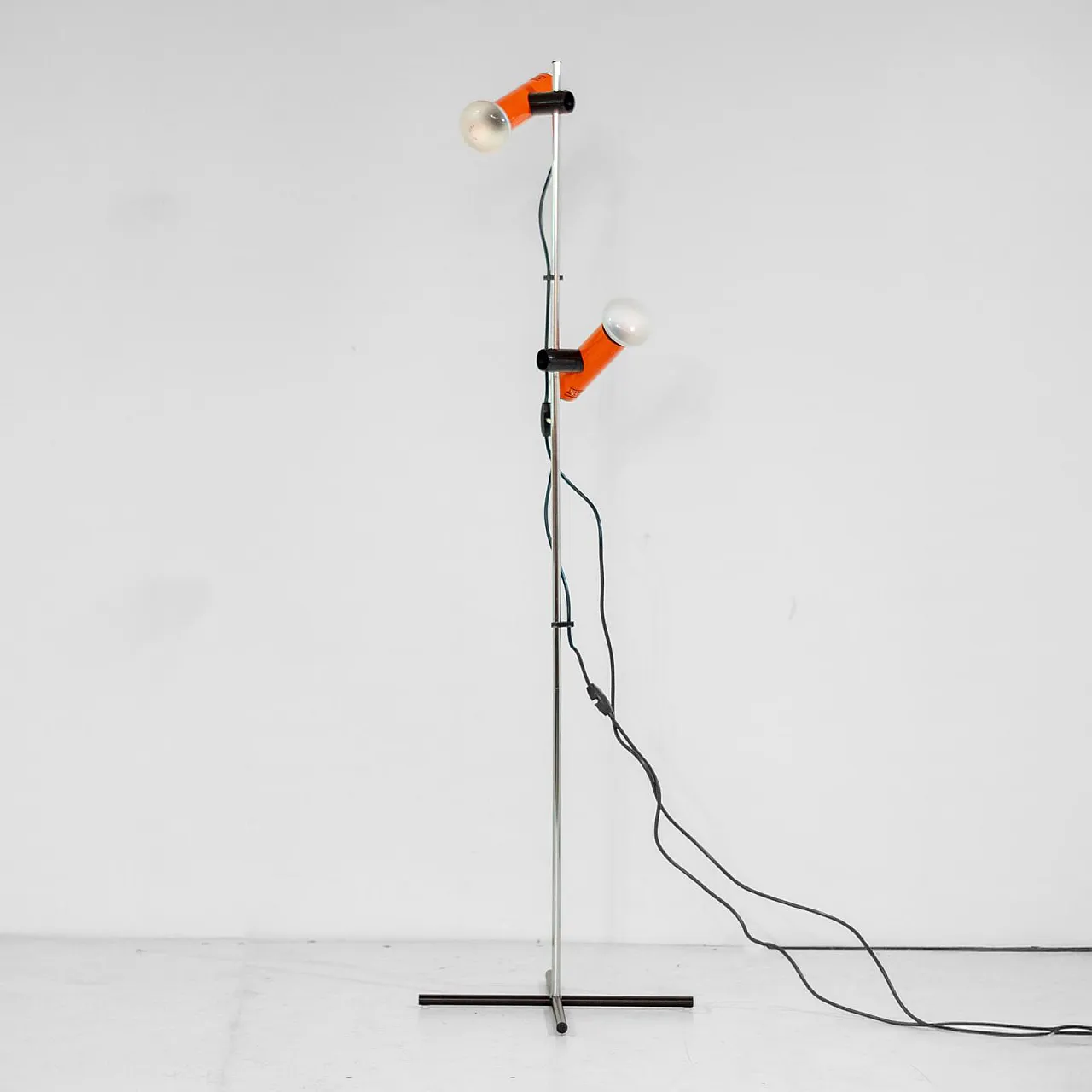 Industrial floor lamp by Targetti Sankey, 70s 1