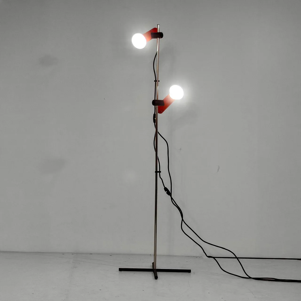 Industrial floor lamp by Targetti Sankey, 70s 2