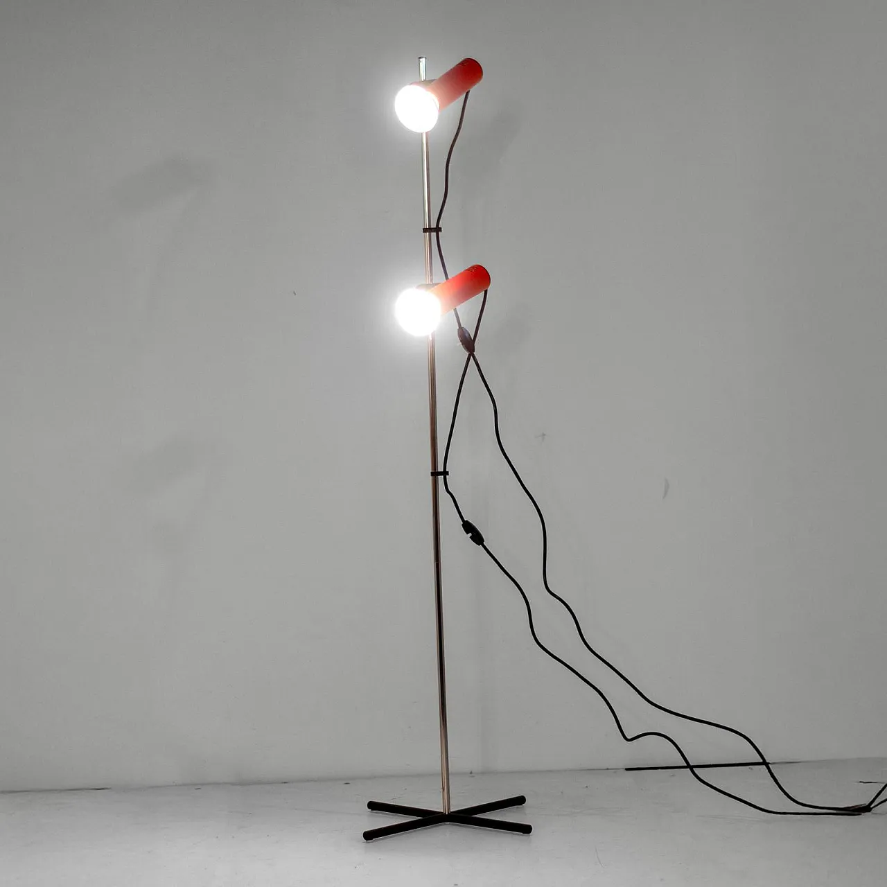 Industrial floor lamp by Targetti Sankey, 70s 5