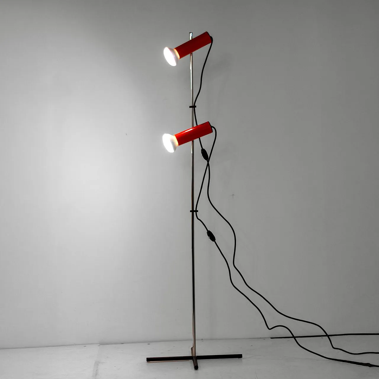 Industrial floor lamp by Targetti Sankey, 70s 6