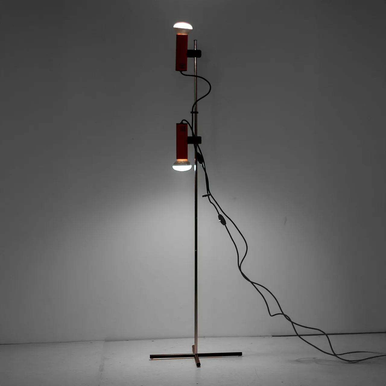 Industrial floor lamp by Targetti Sankey, 70s 8