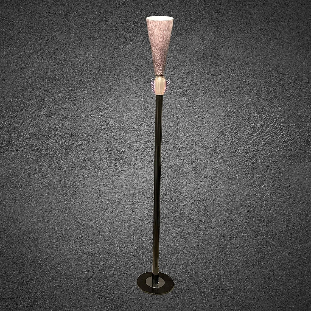 Lampada da terra in vetro di Murano di Vetri the Anges 5