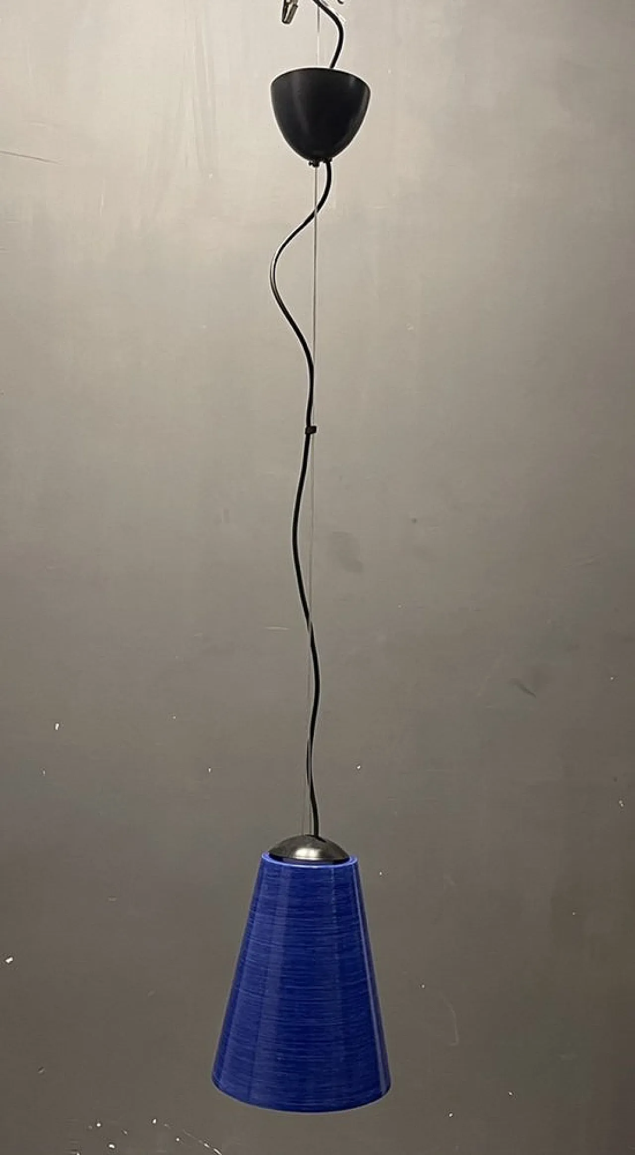 Pair of Mid-Century Italian Murano Glass Pendant Lights, 80s 3