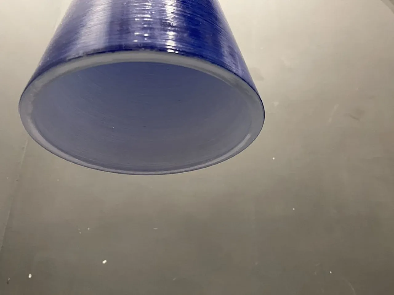 Pair of Mid-Century Italian Murano Glass Pendant Lights, 80s 7