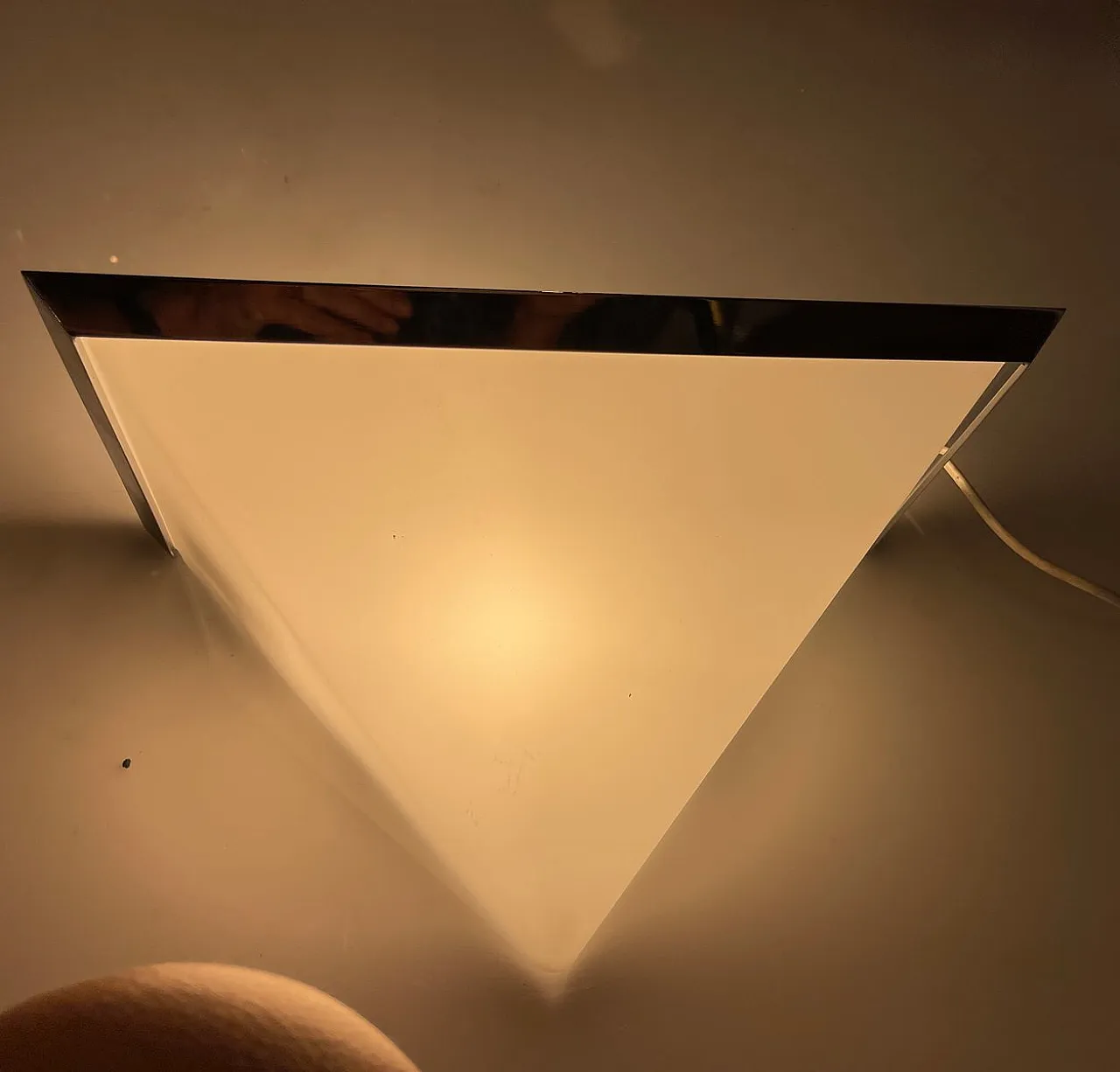 Pair of Mid-Century Italian Acrylic Glass Sconces from Zonca, 80s 2