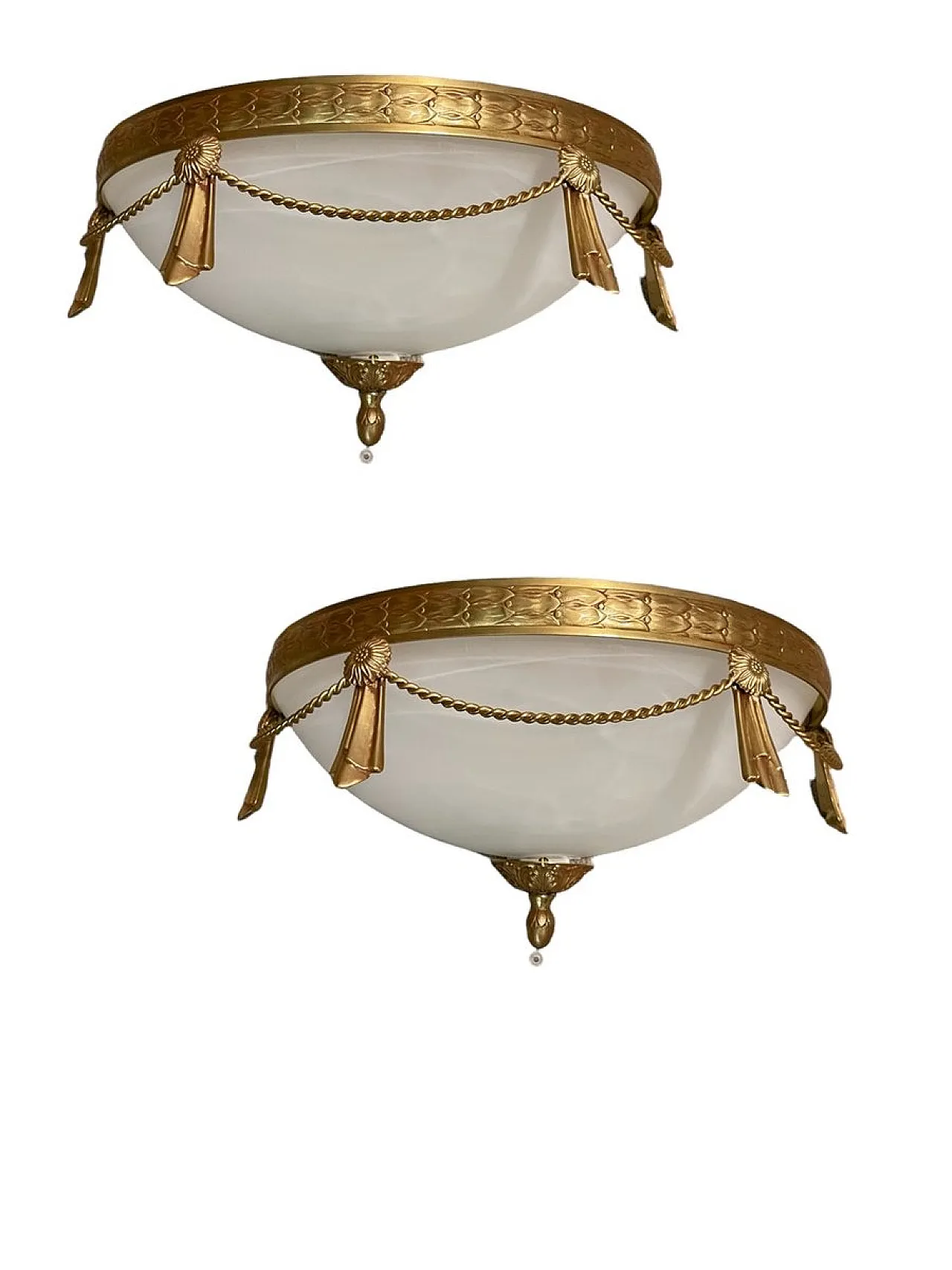 Pair of Italian Murano glass sconces, 1980s 1