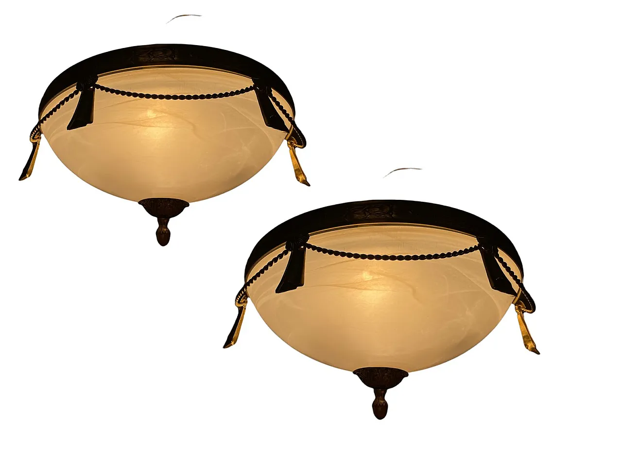 Pair of Italian Murano glass sconces, 1980s 2