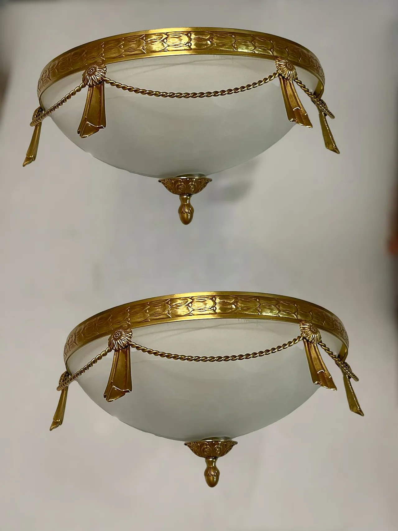 Pair of Italian Murano glass sconces, 1980s 4