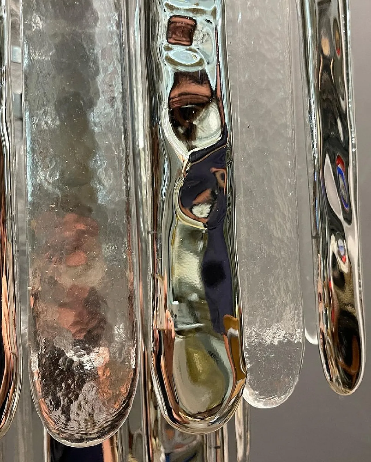 Large Mid-Century Murano glass chandelier, 1970s 17