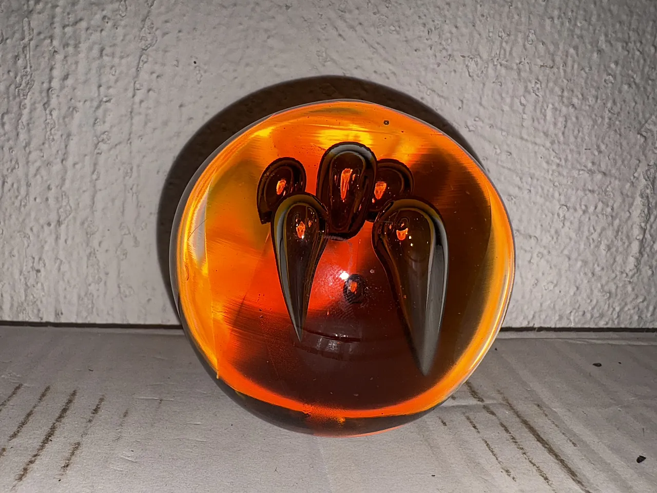 Fermacarte vetro di Murano, anni '70 3