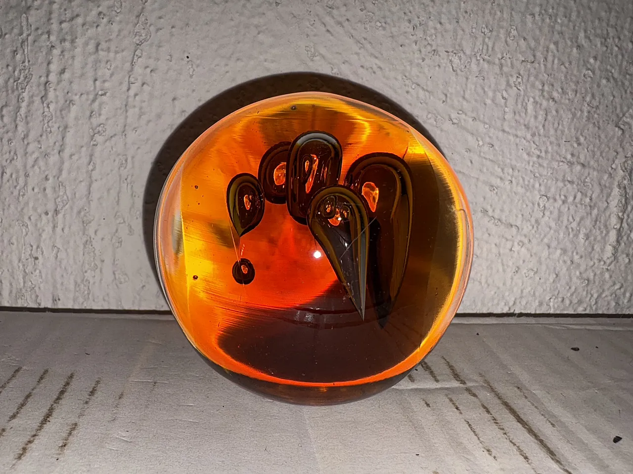 Fermacarte vetro di Murano, anni '70 4