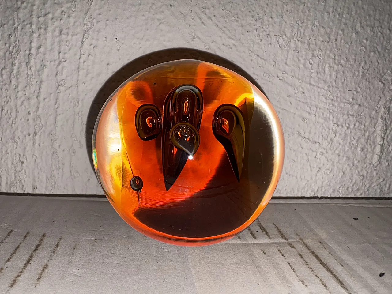 Fermacarte vetro di Murano, anni '70 5