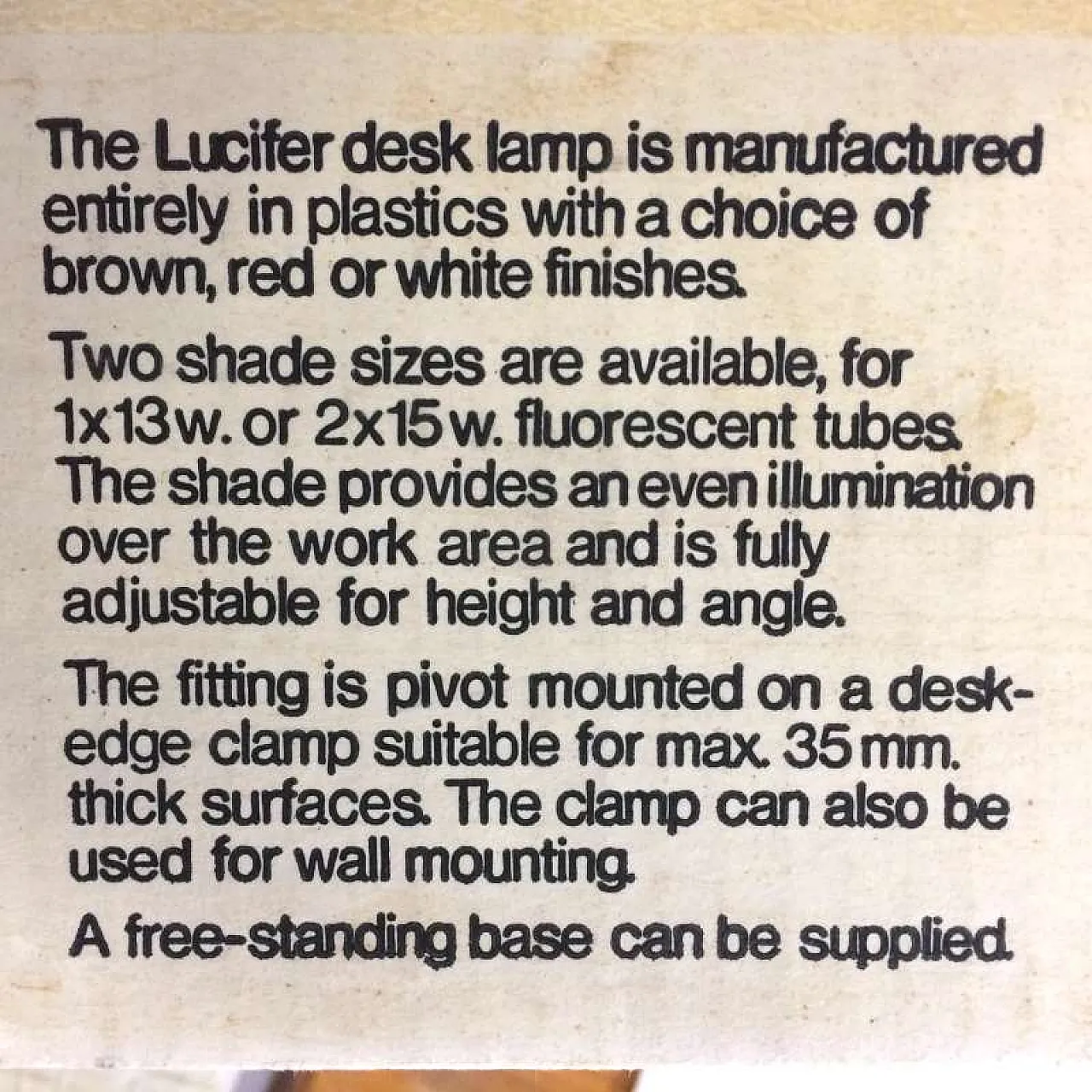 Lucifer lamp by A&E for iGuzzini, 1990s 8
