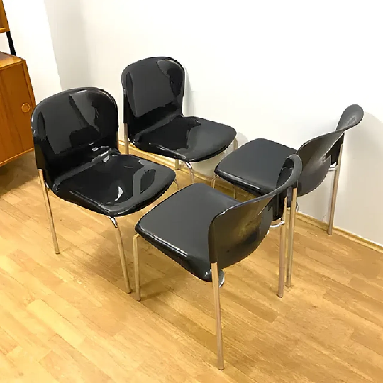 4 Sedie Drabert SM400K, anni '80 2