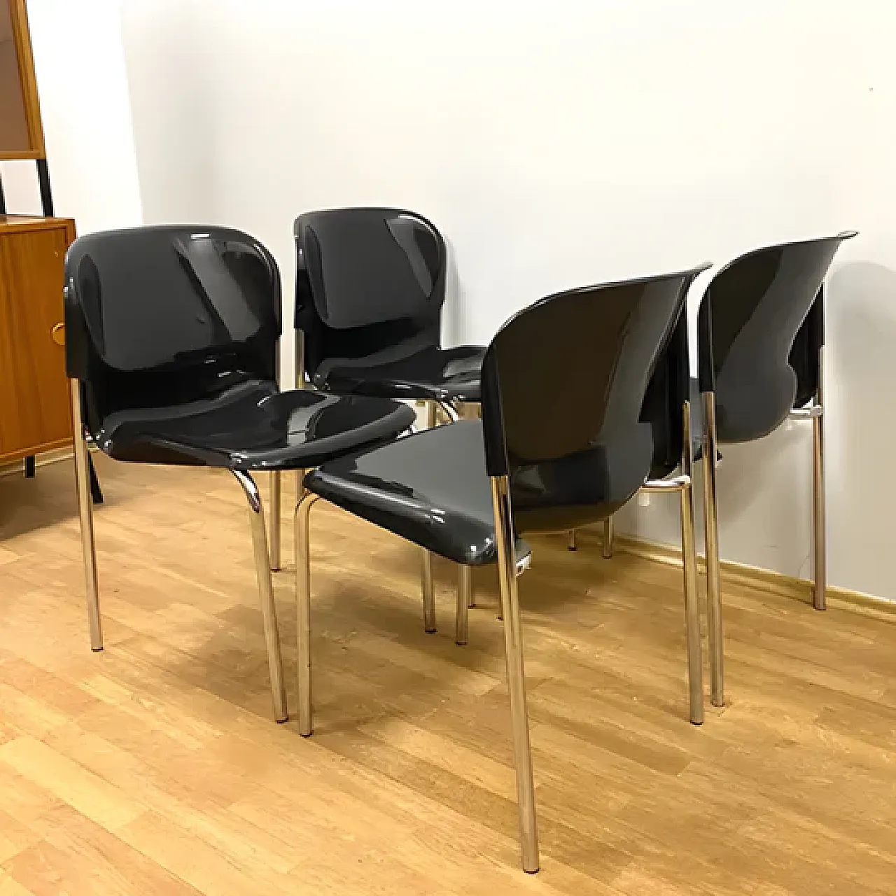 4 Sedie Drabert SM400K, anni '80 4