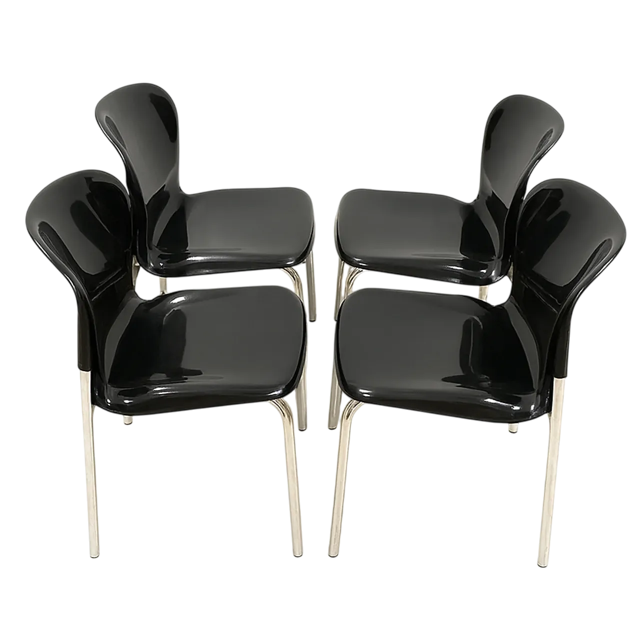 4 Sedie Drabert SM400K, anni '80 12