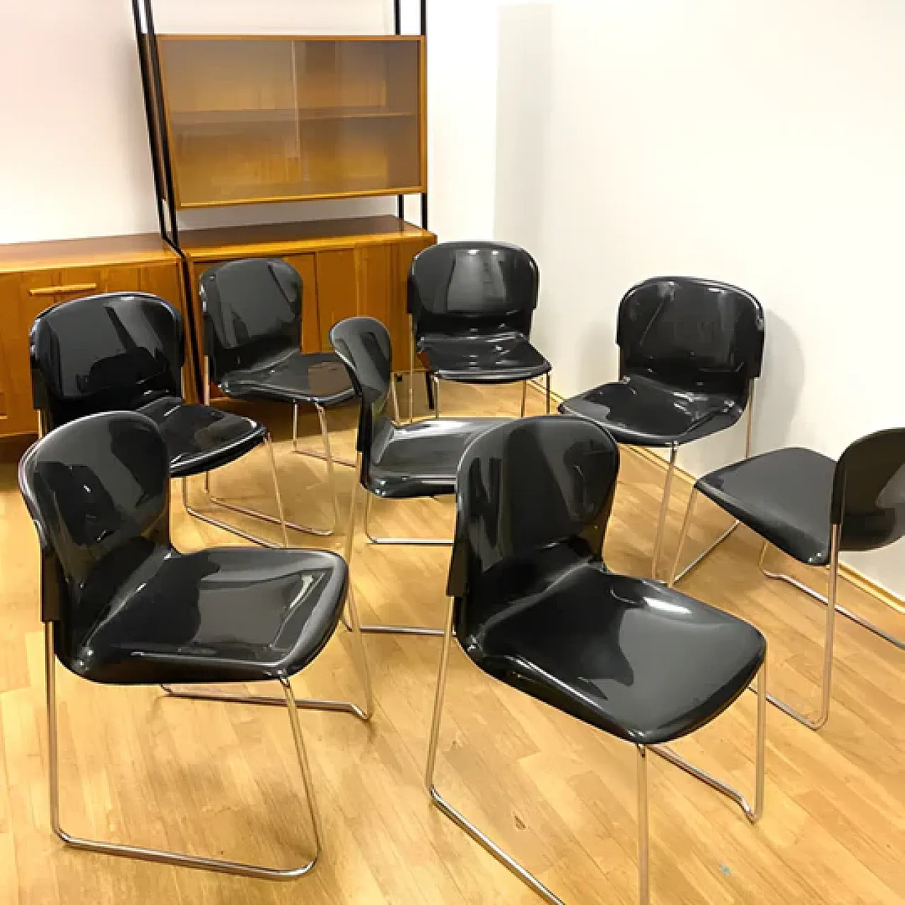 8 Sedie Drabert SM400K, anni '80 2