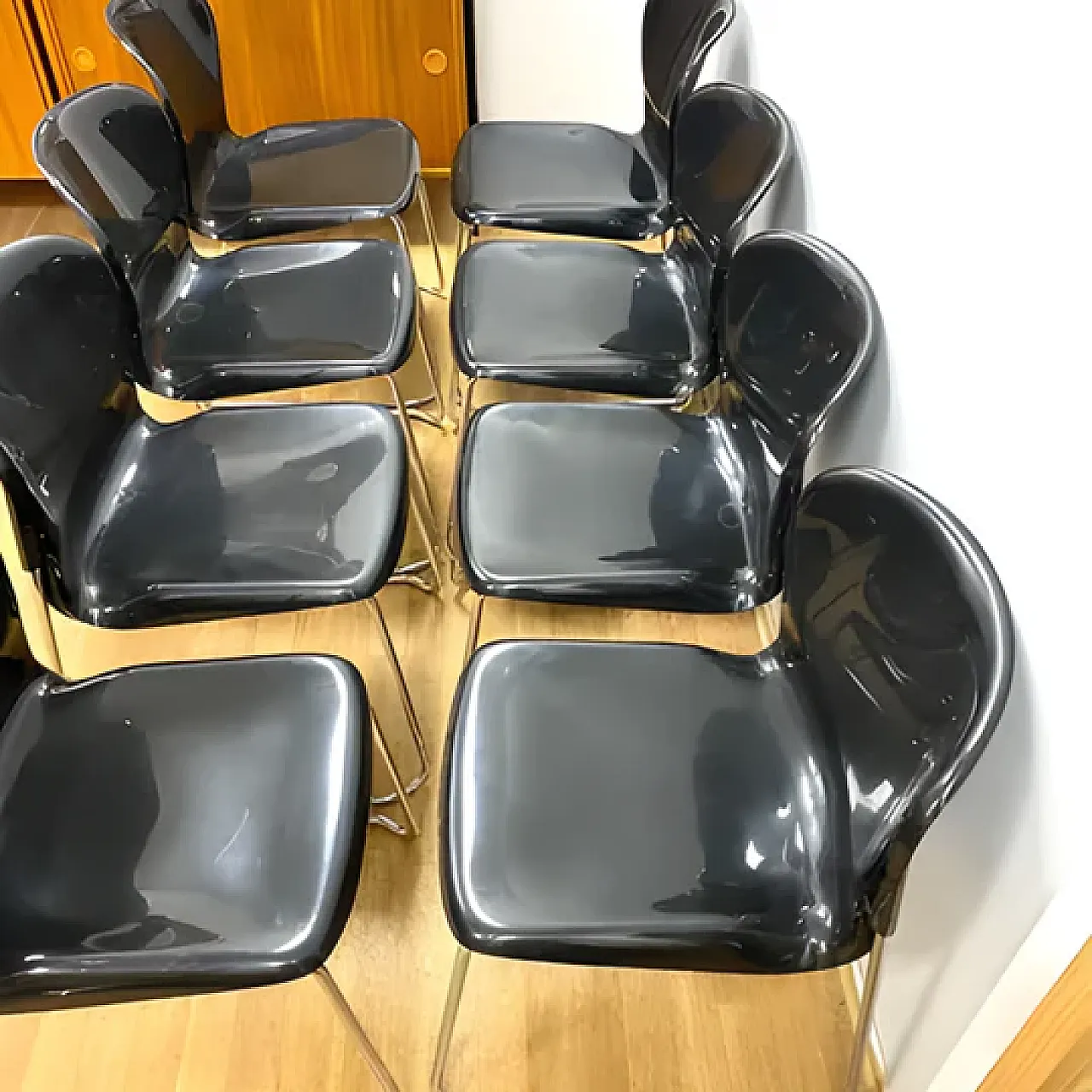 8 Sedie Drabert SM400K, anni '80 3