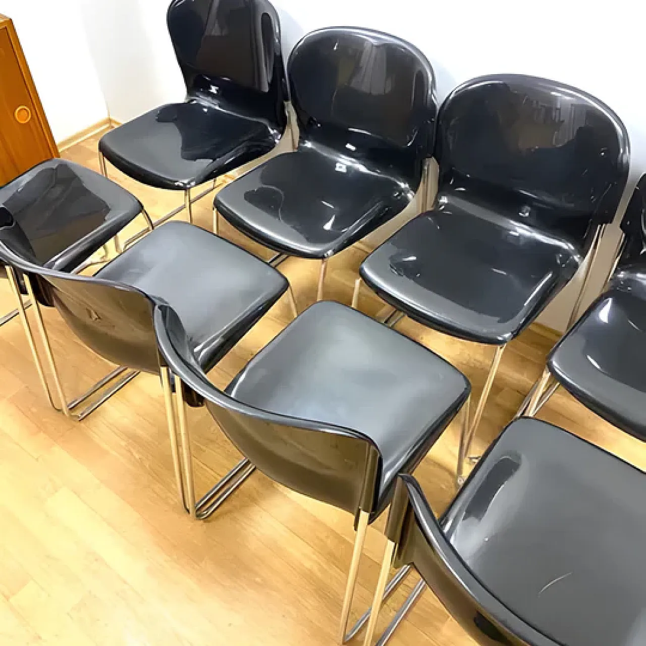 8 Sedie Drabert SM400K, anni '80 6