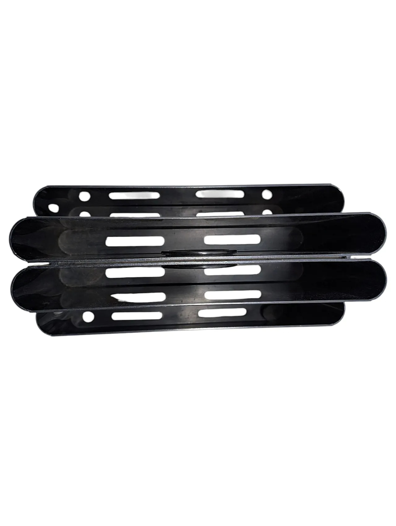 Black magazine rack by Giotto Stoppino for Kartell, 1970 7