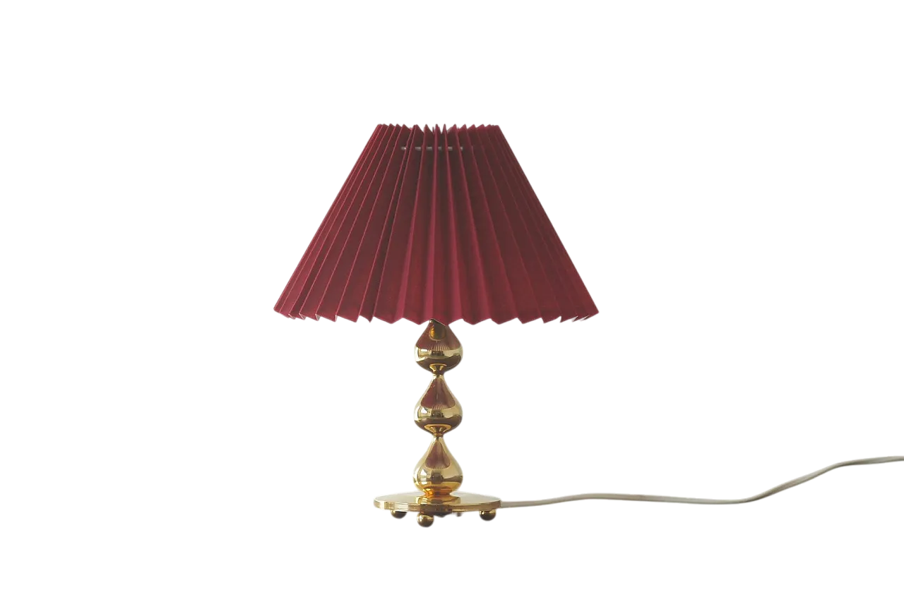 Teardrop table lamp by Hugo Asmussen, 1970s 5