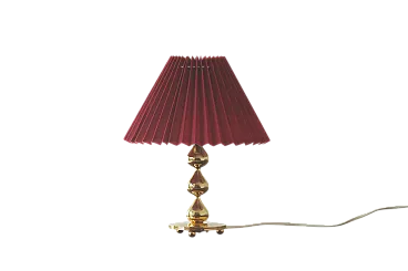 Teardrop table lamp by Hugo Asmussen, 1970s