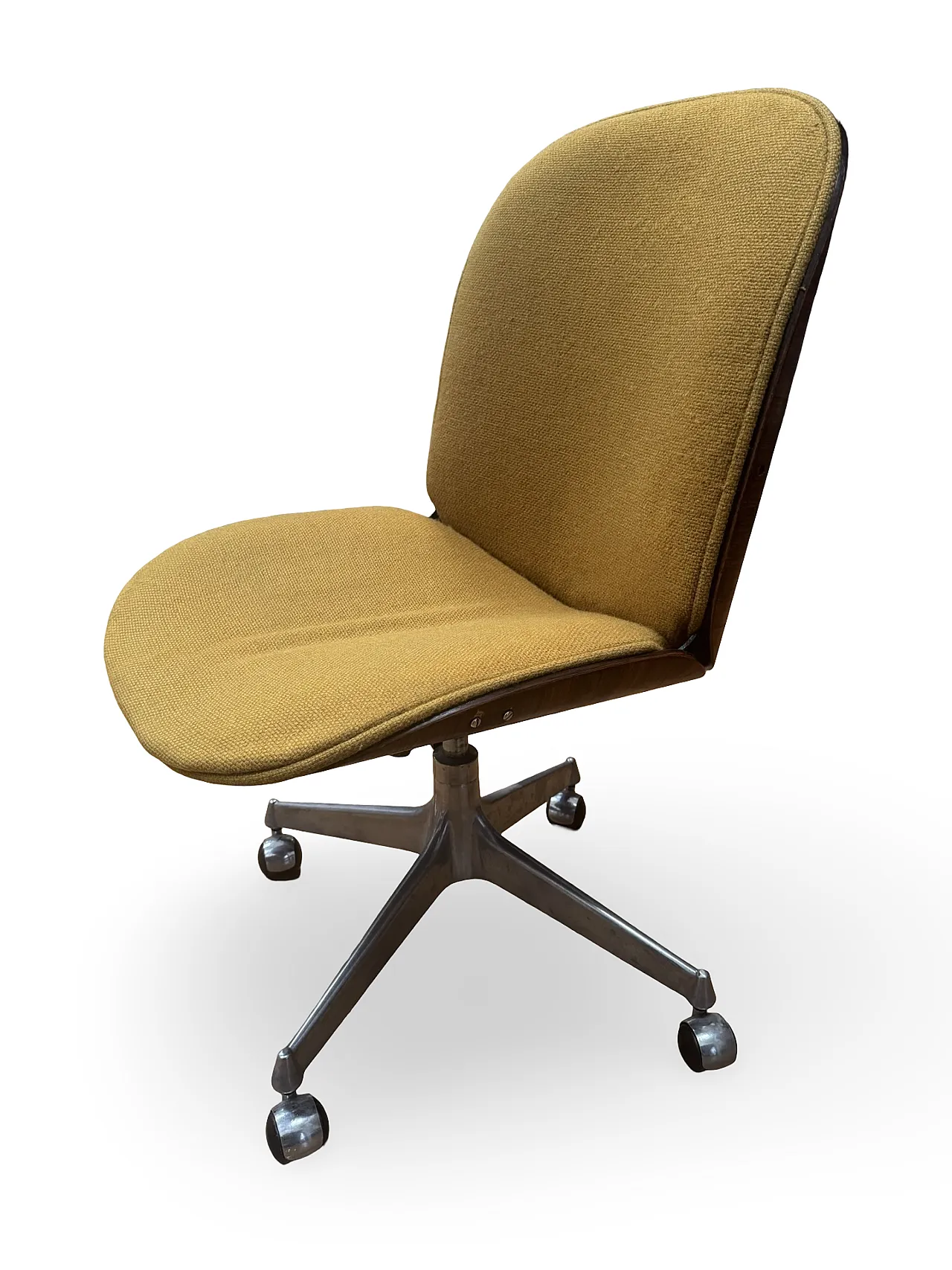 Swivel office chair by Ico Parisi for Mim Roma, 1960s 2