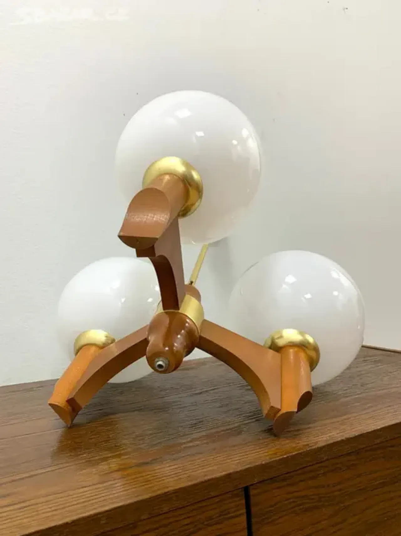 Lampadario retrò, anni '70 2