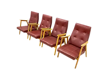 4 poltrone retrò, anni '60