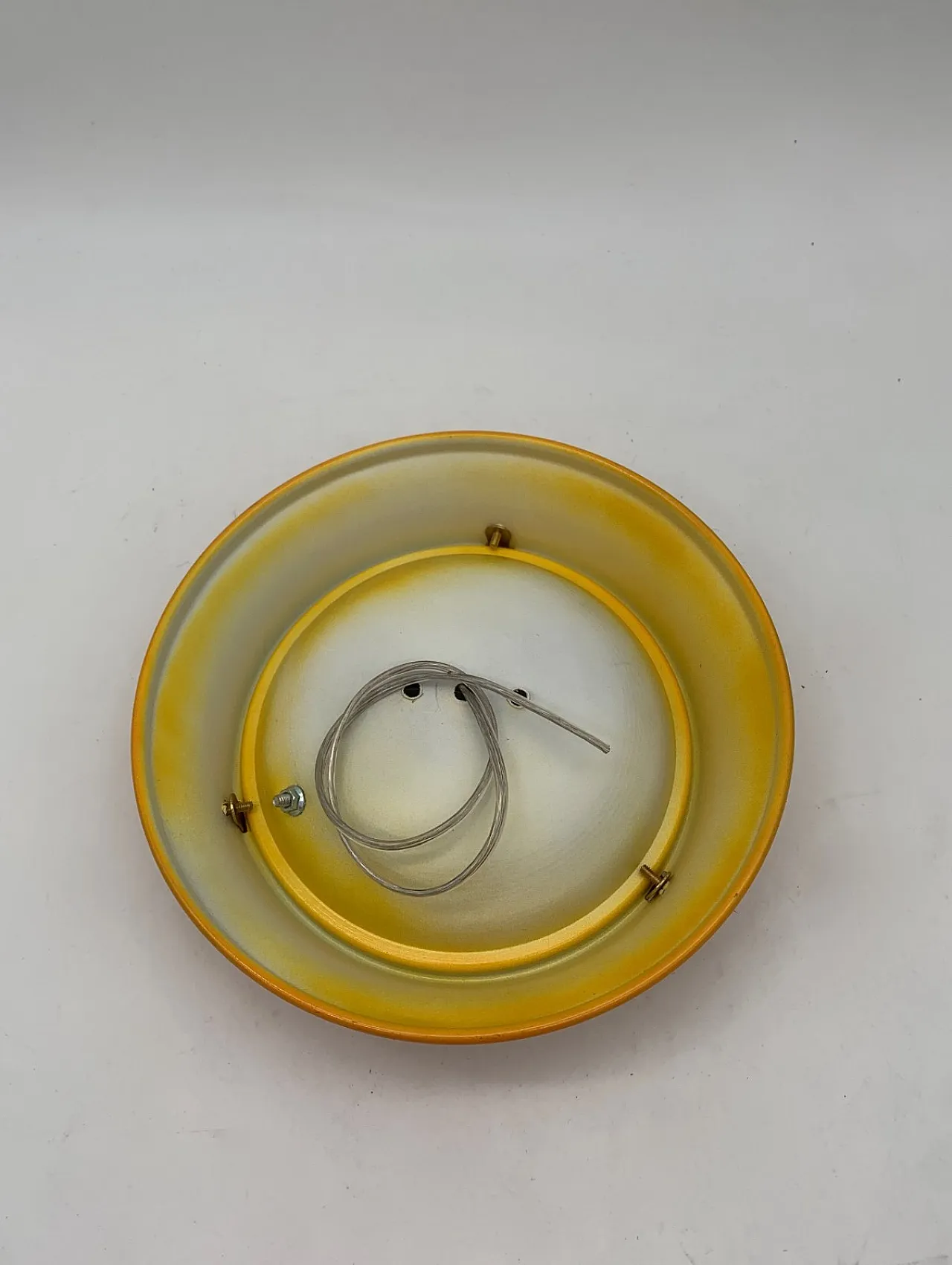 Ceiling light pair attributed to Fontana Arte, 20th century 3