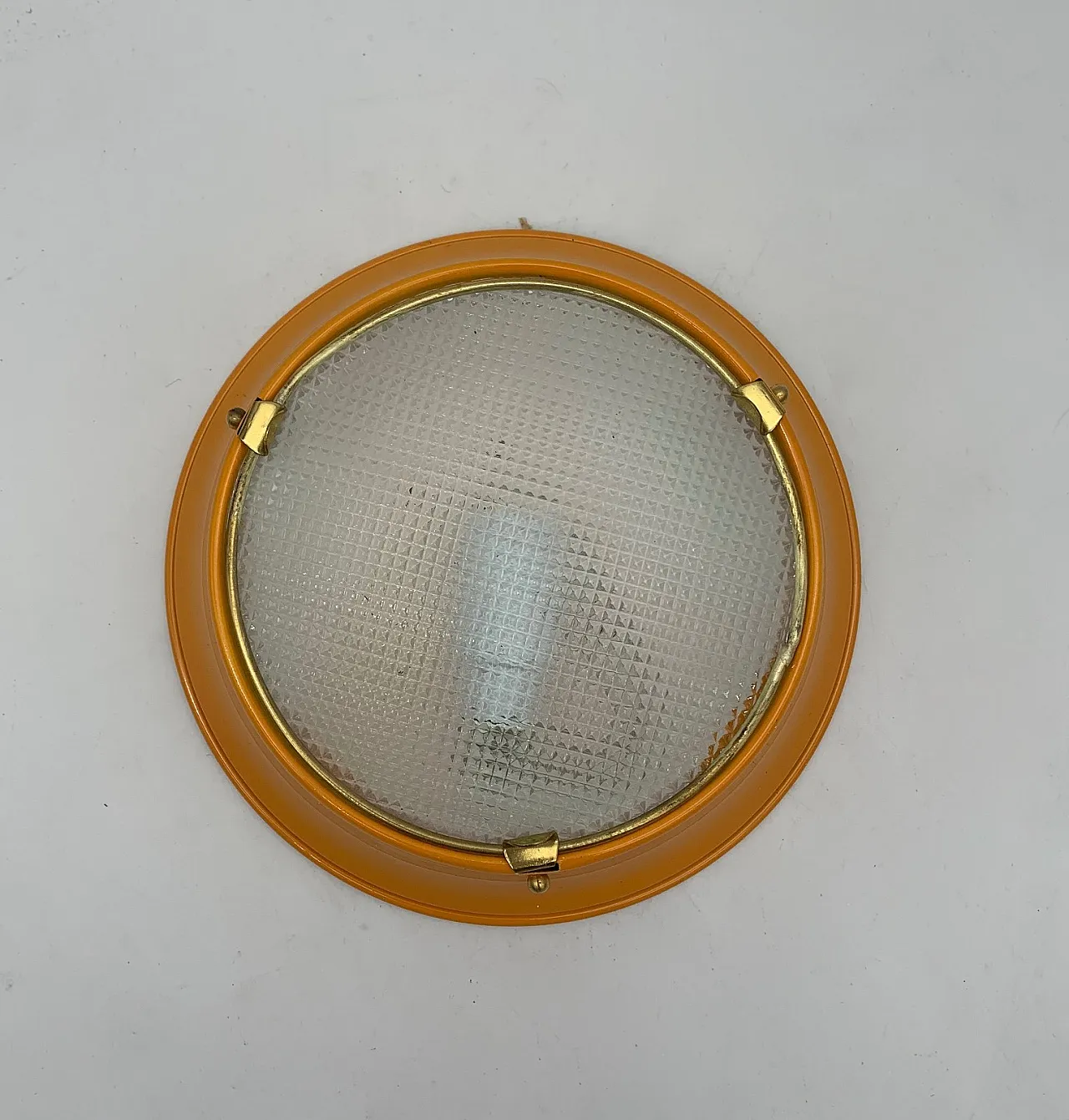 Ceiling light pair attributed to Fontana Arte, 20th century 4