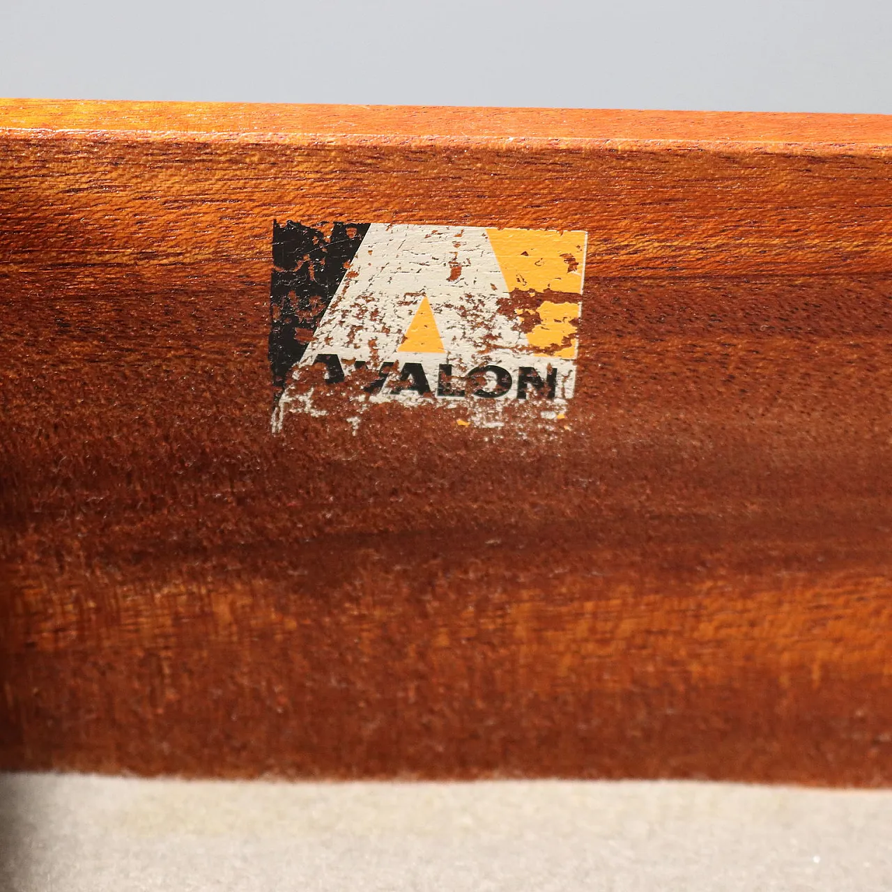 Credenza impiallacciata in teak, '900 6