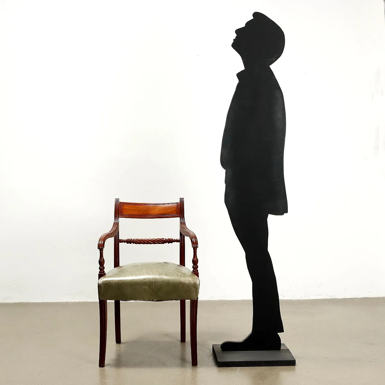 Sedia Regency in legno, fine '800 2