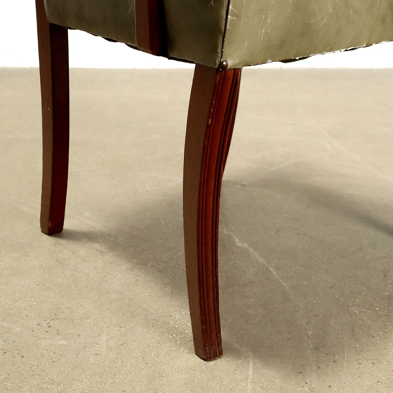 Sedia Regency in legno, fine '800 6