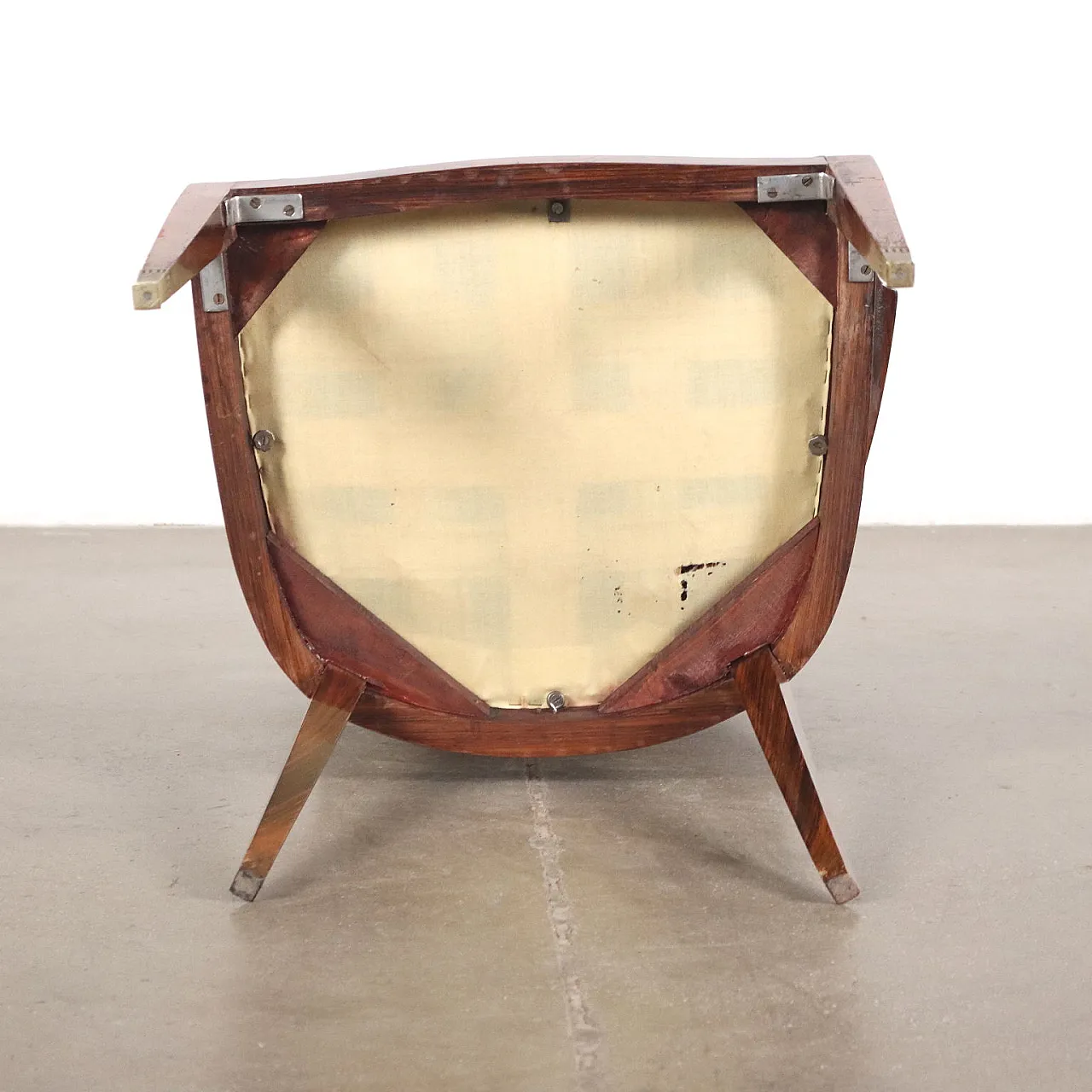 Rosewood chair with armrests, 1950s 9