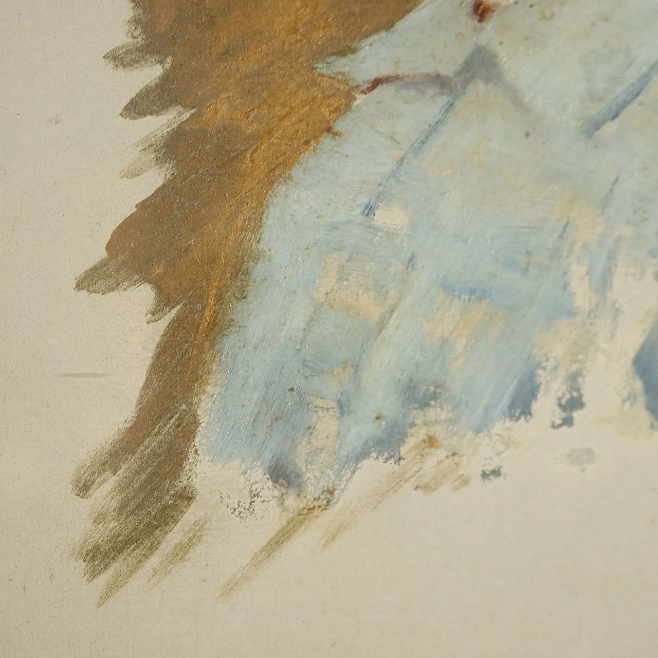 Giovanni Bevilacqua, olio su cartone con cartone, anni '90 6