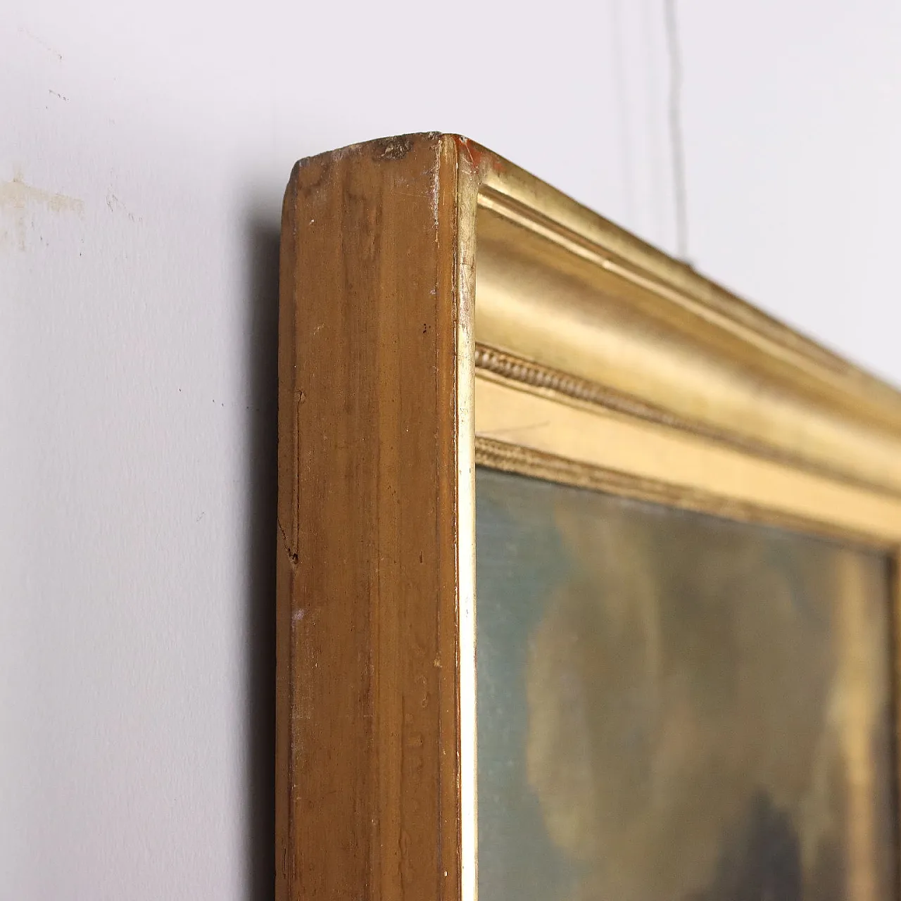 Paesaggio con Cascata e Figure, olio su tela, '600 10