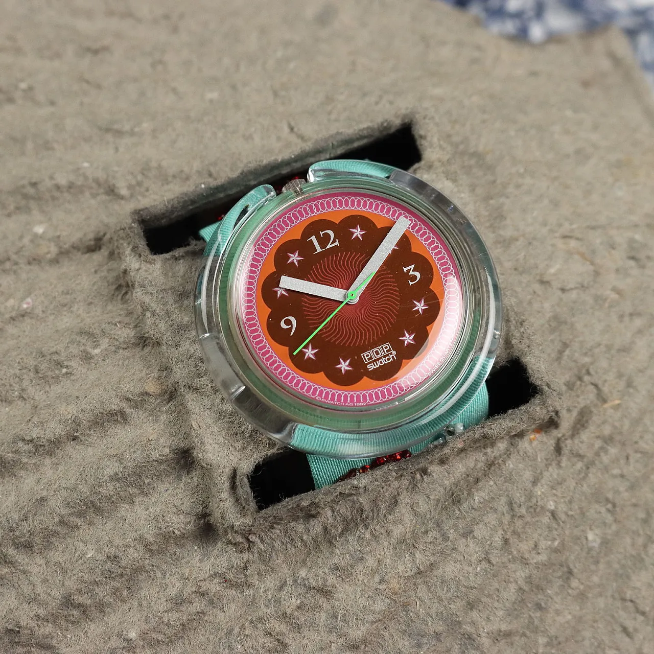 Swatch watches sea themed in plastic, 2000s 2