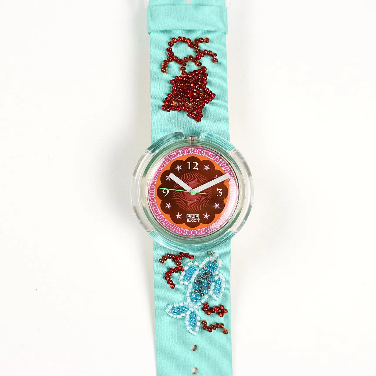 Swatch watches sea themed in plastic, 2000s 4