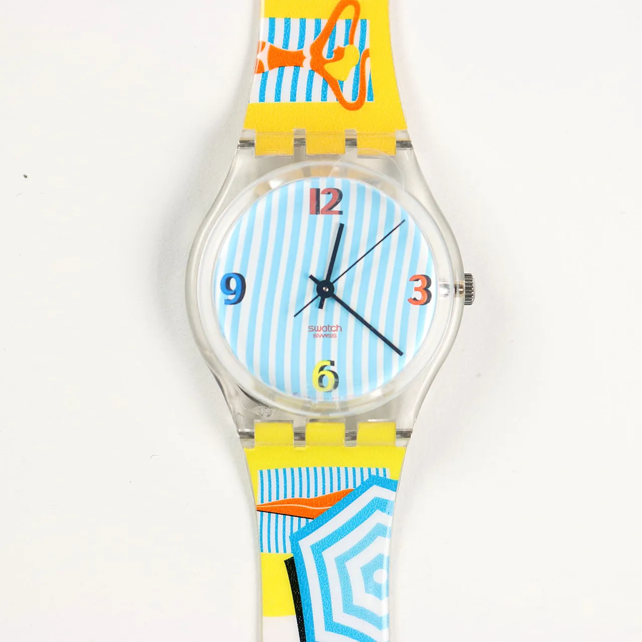 Swatch watches sea themed in plastic, 2000s 8